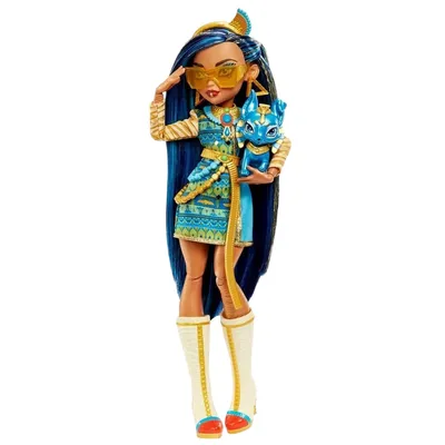 Кукла Mattel Monster High Posable Fashion Doll Клео Де Нил, 26 см (HHK54)  купить в Киеве, Украине | MAUDAU: цена, отзывы, характеристики