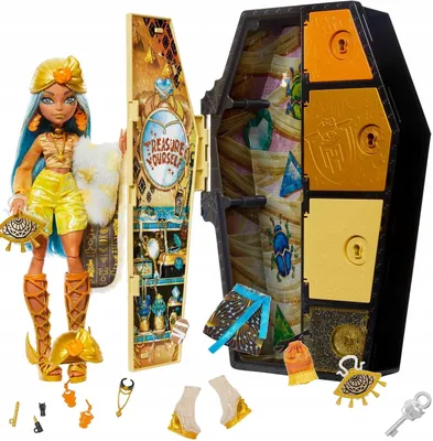 Купить кукла Monster High Клео де Нил Пижамная вечеринка (Смертельно  уставшие) V7974, цены на Мегамаркет