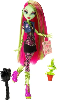 Monster High G3 Venus McFlytrap Fashion Doll with Pet Chewlian IN HAND |  eBay
