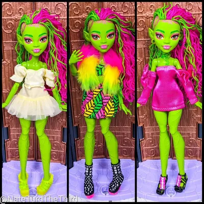 Review # 42 Monster High Venus McFlytrap Gloom and Bloom Doll - Margaret Ann