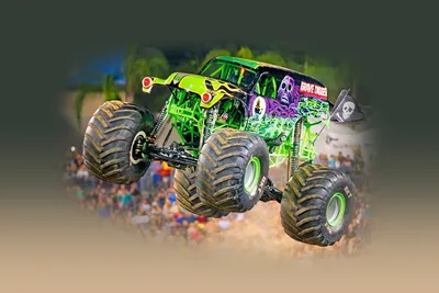 Hot Wheels: Monster Trucks. Монстр-трак светящийся Midwest Madness: купить  по доступной цене в Алматы, Казахстане | Интернет-магазин Marwin