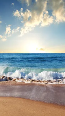 Море, песок и предпосылка летнего дня Обои временени Стоковое Изображение -  изображение насчитывающей ясность, облако: 86458587