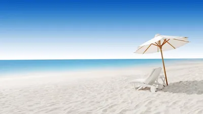 Обои Пляж, песок, синее море, волны, облака, солнце 1080x1920 iPhone  8/7/6/6S Plus Изображение