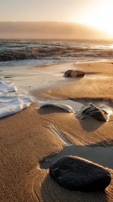 Фотообои Ласковое море песок купить на стену • Эко Обои