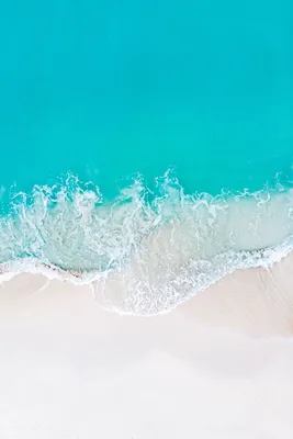 Скачать 800x1200 волна, пляж, вид сверху, море, берег, песок обои, картинки  iphone 4s/4 for parallax