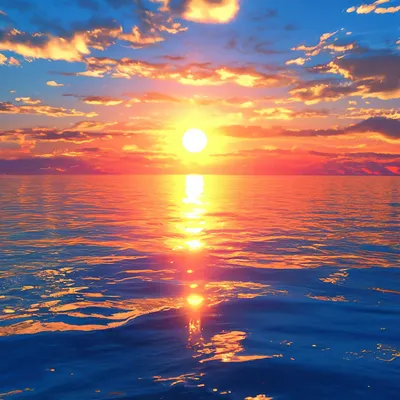 Картинка Пляж Море солнца Природа Небо Рассветы и закаты Вода | Закаты,  Обои с пляжем, Пейзажи