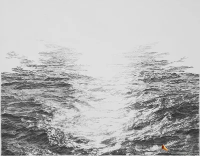 Пейзаж моря карандашом лодки ручной работы Иллюстрация штока - иллюстрации  насчитывающей карандаш, океан: 184450327