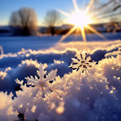 Мороз и солнце - день чудесный!» — создано в Шедевруме