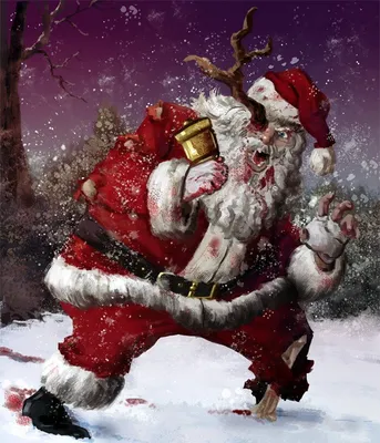 Дед Мороз 2024 иллюстрация — Liliya Shinkarenko
