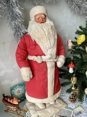 Купить Деда Мороза и Снегурочку 33 см.