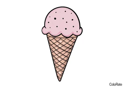 Милые рисунки легкие для срисовки мороженое (25 шт)