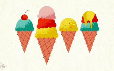 Конус мороженого Иллюстрация, мультфильм мороженое, Мультипликационный  персонаж, крем, нарисованный png | PNGWing