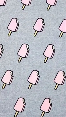 Обои для телефона . Для того кто любит мороженое . | Pattern wallpaper,  Tumblr backgrounds, Background patterns