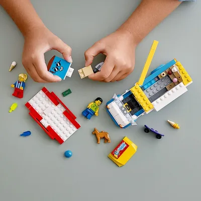 Конструктор LEGO City Грузовик мороженщика 60253, 200 шт. - Krauta.ee