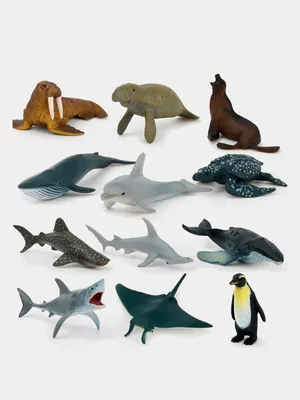 Морские животные под водой» — создано в Шедевруме