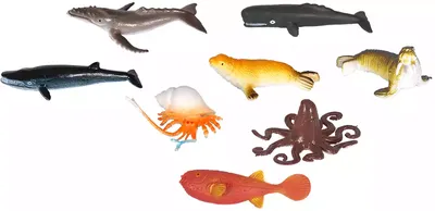Набор морских рыб PNG, акварель. Иллюстрация. Артикул 69262