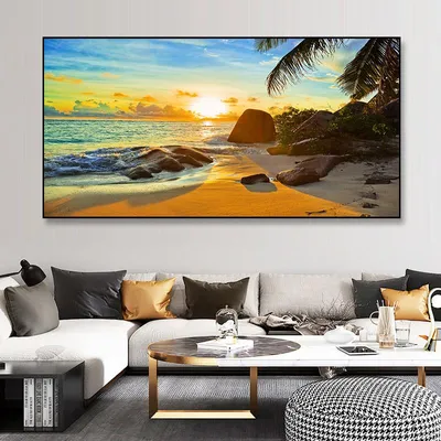 Фото обои в романтическом стиле 254x184 см 3D Морской пейзаж - деревянная  дорожка на пляж (14192P4)+клей купить по цене 850,00 грн