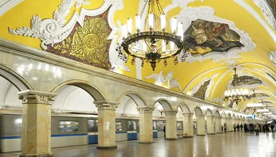 Схема линий московского метро — 2016