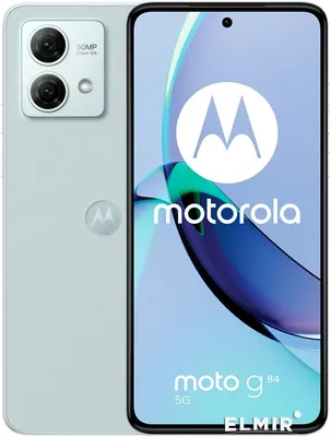 Мобильный телефон Motorola Moto G84 12/256GB Marshmallow Blue (PAYM0023RS)  купить | ELMIR - цена, отзывы, характеристики
