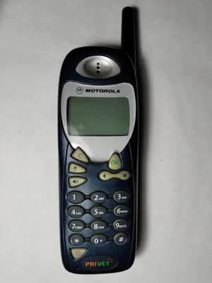 Мобильный телефон из прошлого Motorola M3888 | Пикабу