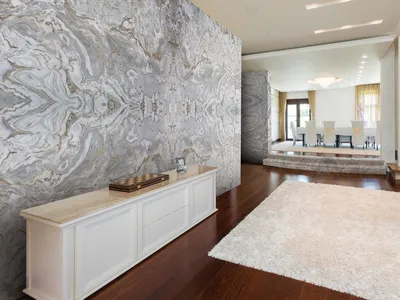 Изысканный мрамор в дизайне ванной в кофейных оттенках ⋆ Студия дизайна  элитных интерьеров Luxury Antonovich Design