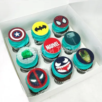 Торт «Супергерои» категории торты «Мстители»