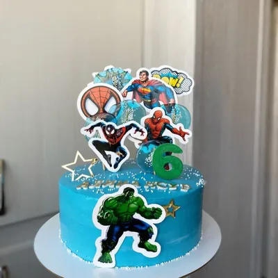 Торт «Мстители» категории торты «Мстители»