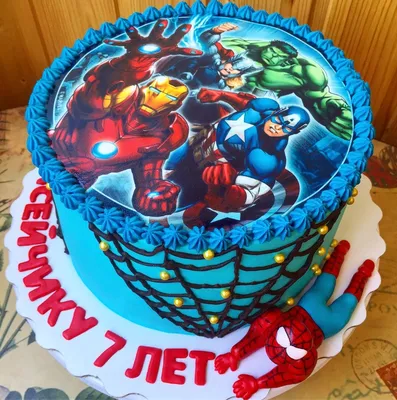 Superhero Cake in Kiev