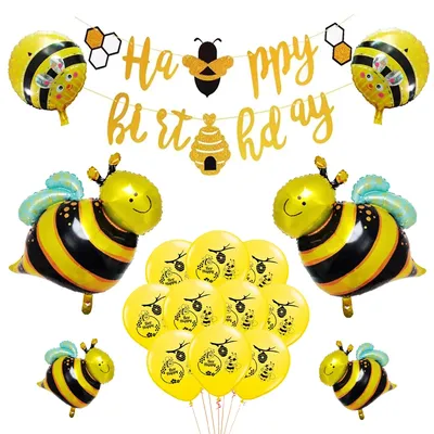 Мультяшные милые пчелы + мед + …» — создано в Шедевруме