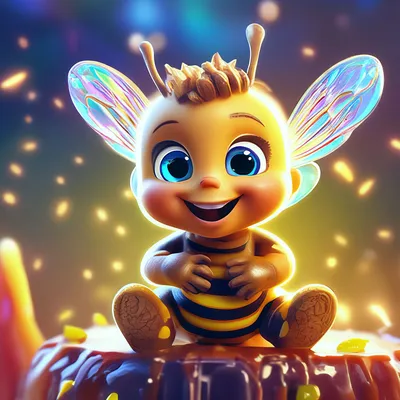 Рисунок пчелы, пчела, медоносная пчела, фотография png | PNGEgg