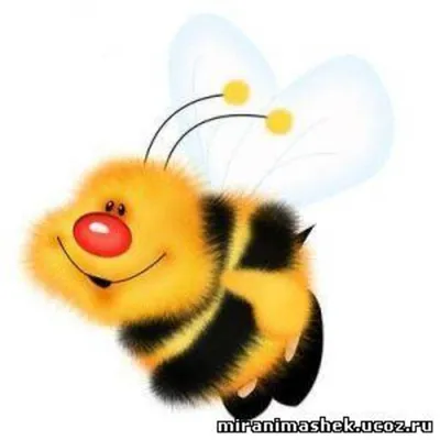 прекрасный мультяшный набор пчел, png | PNGWing