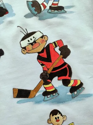 Зимовей играет в хоккей в полный …» — создано в Шедевруме