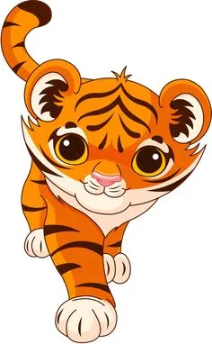 Идеи на тему «Тигр иллюстрация» (9) | тигрята, тигр, рисунки животных