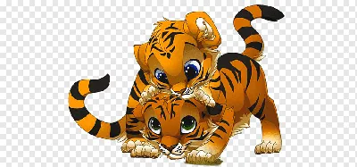 Мультяшный Тигр — стоковая векторная графика и другие изображения на тему  Тигр - Тигр, Изолированный предмет, Лежать - iStock