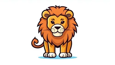 Лев Мультяшный Тигр, лев, млекопитающее, еда, лицо png | Klipartz
