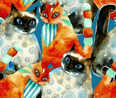 10/30/50 шт., водонепроницаемые стикеры в виде мультяшных котов | AliExpress