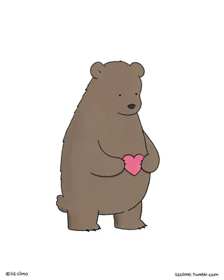 Криповый мультяшный медведь» — создано в Шедевруме