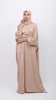 MalikaColl Пончо с юбкой абая мусульманская одежда