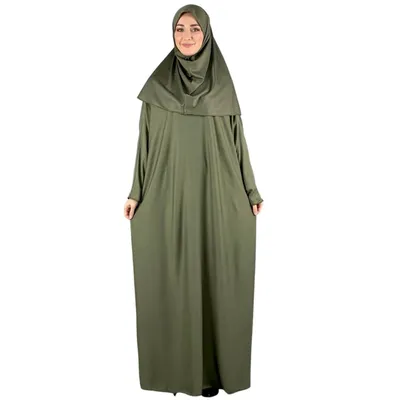 Хиджаб готовый головной убор мусульманская одежда - купить в Москве, цены  на Мегамаркет