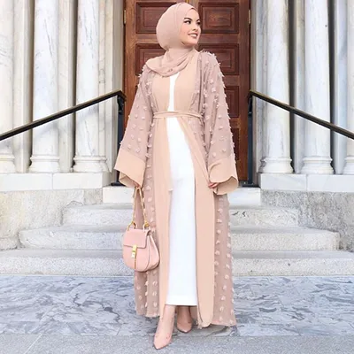 Мусульманский модный хиджаб длинные платья для женщин с поясом однотонная мусульманская  одежда Abaya африканские платья для женщин мусульманская Djellaba |  AliExpress