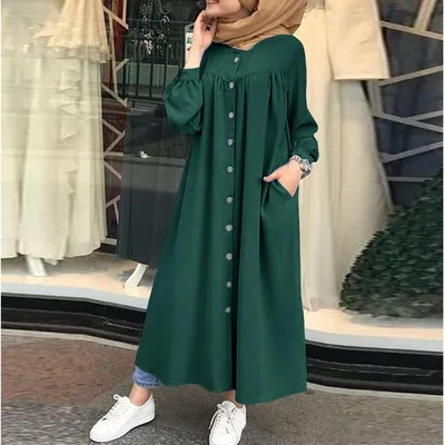Купить Спортивная Абая Мусульманская Одежда с Капюшоном для Женщин Абая для  Женщин Мусульманин Дубай Абая Женские Модные Платья Женское Длинное  Мусульманское Платье Абая для Женщин | Joom