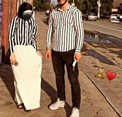Hijab Muslim couple on Instagram