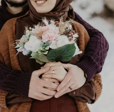 Счастье Альхамдулиллаh😍♥️🤲🏻 | Cute muslim couples, Muslim couples,  Couples
