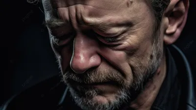 Безвольный несчастный мужчина плачет стоковое фото ©yacobchuk1 190469458