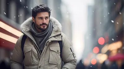 Мужские зимние луки — образы и стили для мужчина на зиму 2024 года