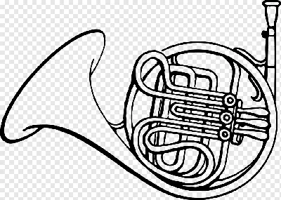 Очертания мультфильма Мальчик, играющий на скрипке. Музыкальные инструменты.  Раскраска для детей Векторное изображение ©Oleon17 147560923