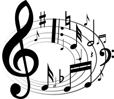 Музыкальные Знаки Для Вашего Дизайна Чтобы Создать Романтический Или  Винтажный Дизайн — стоковая векторная графика и другие изображения на тему  Абстрактный - iStock