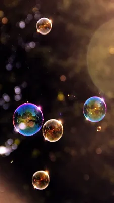 Скачать обои мыльные пузыри, фон, чёрный, раздел макро в разрешении  1920x1200 | Мыльные пузыри, Красочные обои, Пузыри