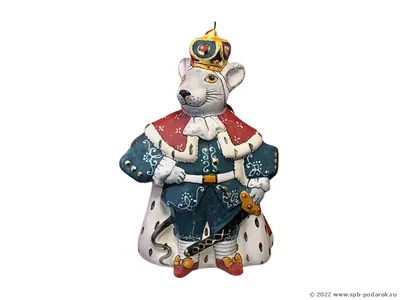 Толстый Мышиный Король - фантастический персонаж . Векторное изображение  ©filkusto 247963398