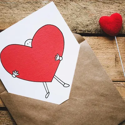 сердце сердечко подарок на день влюбленных 14 февраля валентинка другу  подруге №1065634 - купить в Украине на Crafta.ua